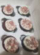 Red Velvet Cupcakes beautifully packaged for gifting.