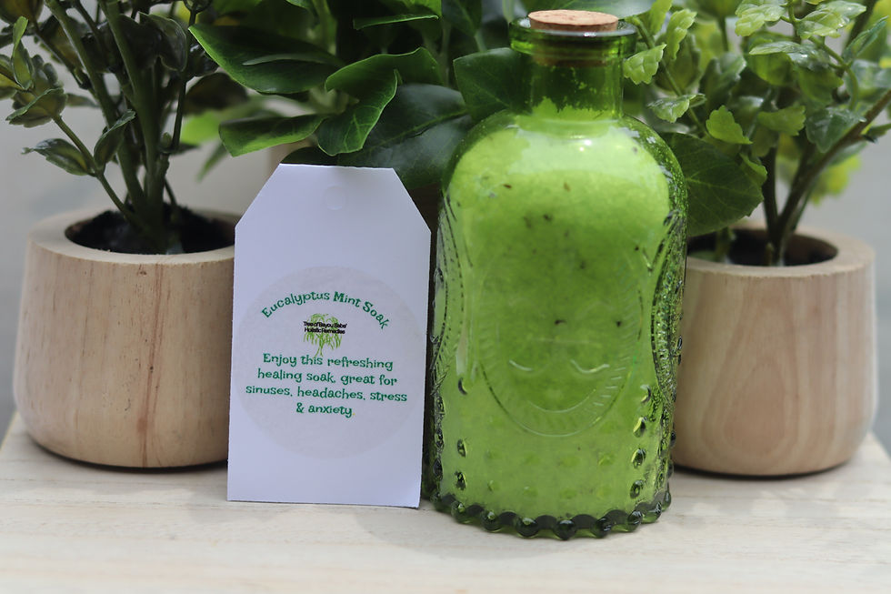 Eucalyptus Mint muscle bath soak