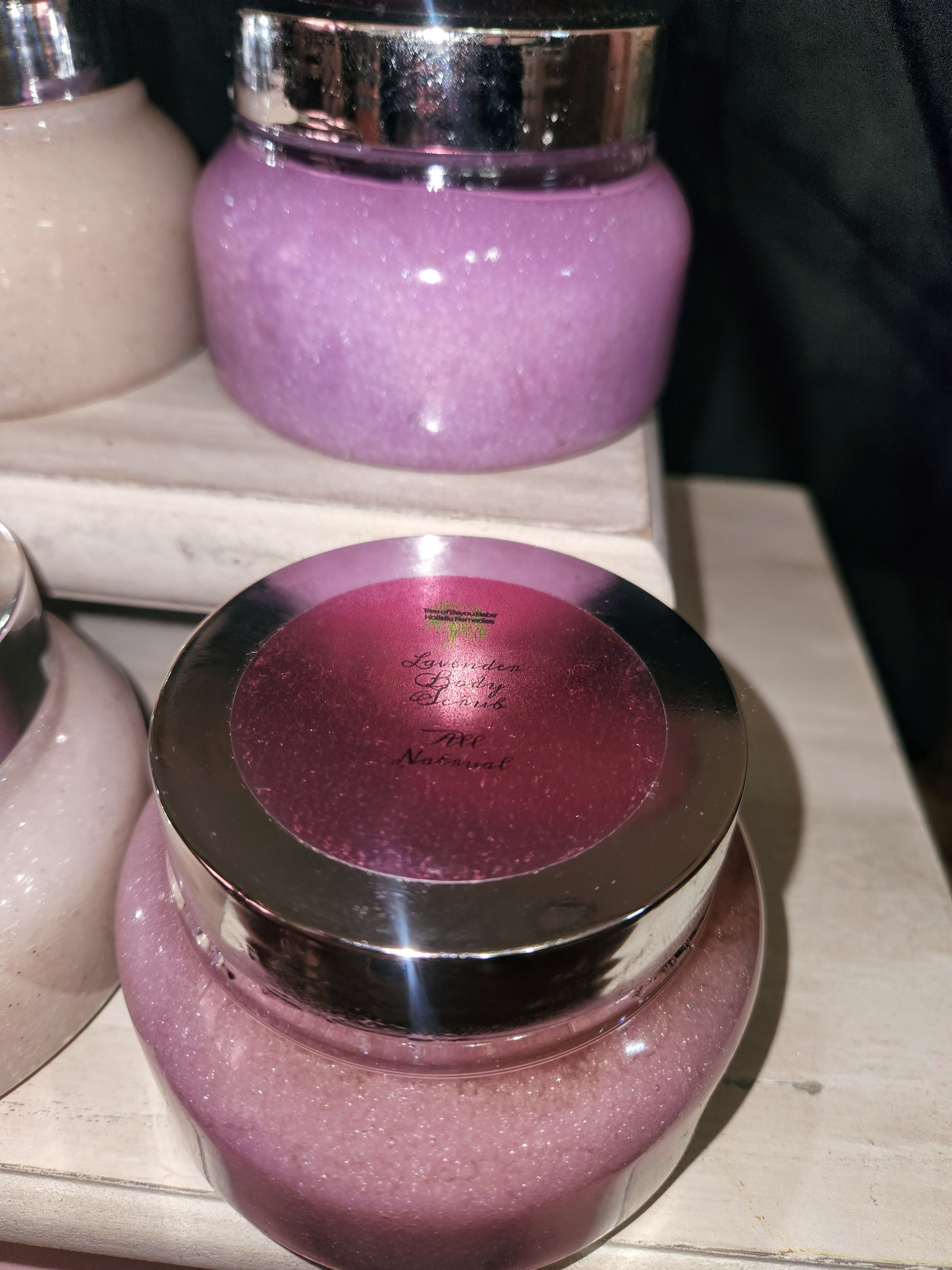 Luxury Lavender body scrub