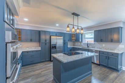 Beautiful Kitchen of a New Orleans home shot by Fleur de Photo