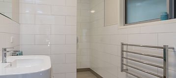 Tiled bathroom