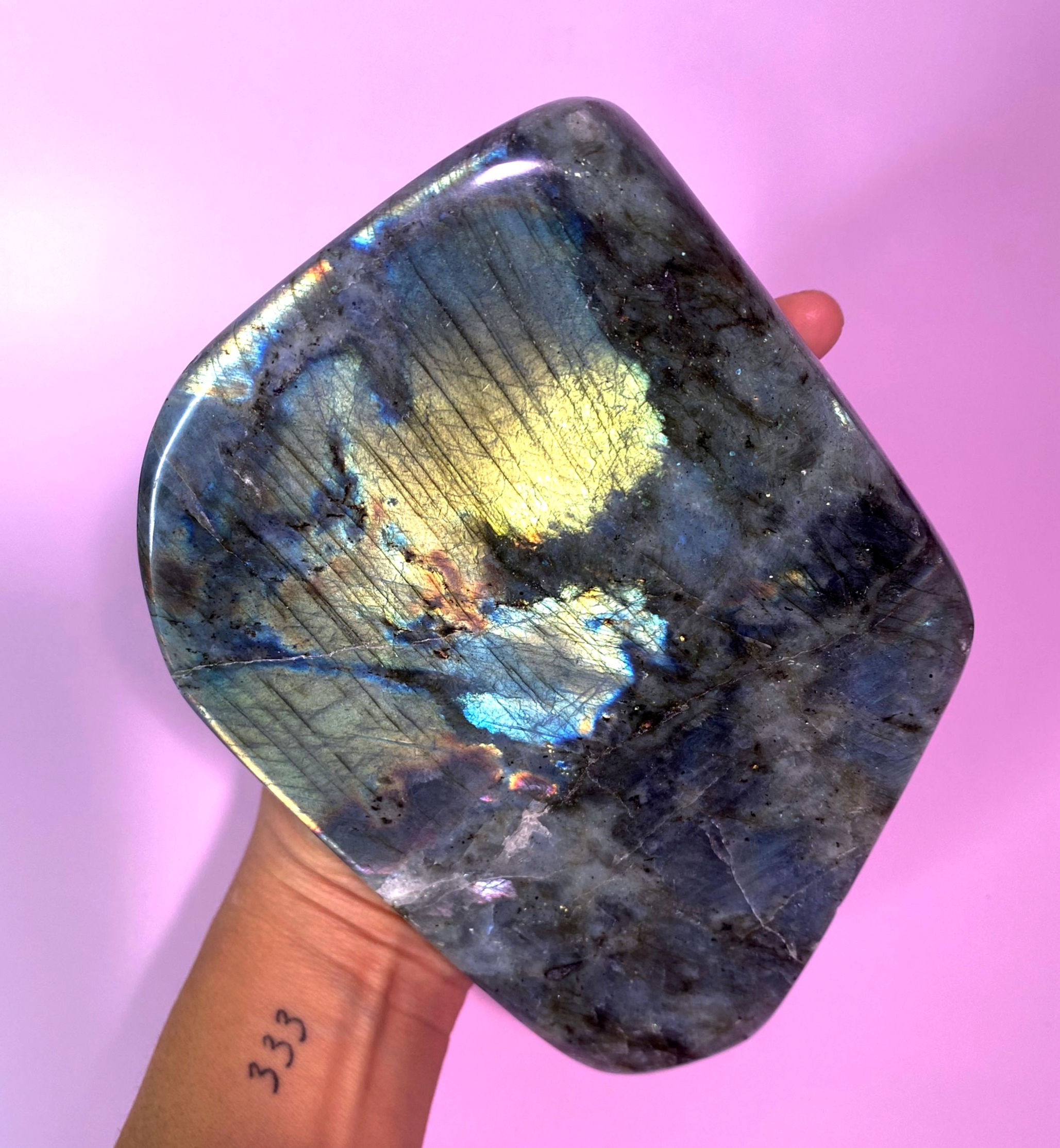 Blue labradorite freeform #4 