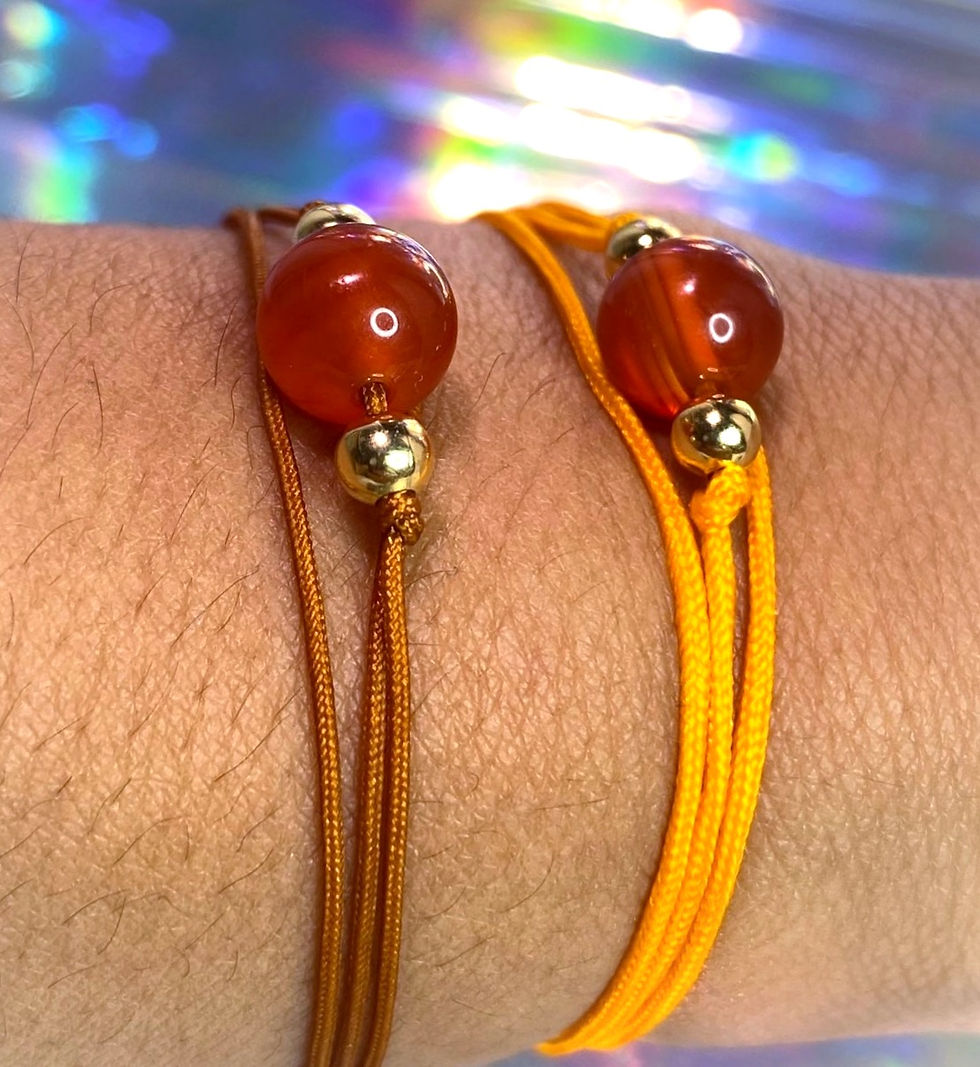Thumbnail: Carnelian 3-in-1 Choker, necklace, or triple wrap bracelet