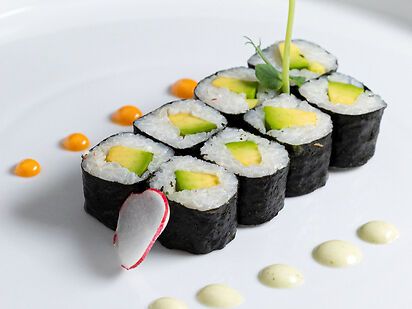 Arranged Food and Objects