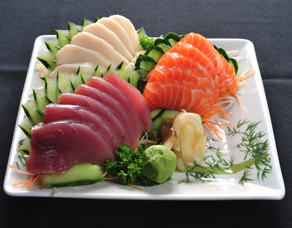 Arranged Food and Objects