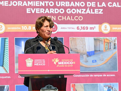 Caminemos Seguras EdoMéx transforma Chalco: entrega Gobernadora Delfina Gómez mejoramiento de la calle Everardo González en beneficio de más de 4 mil personas