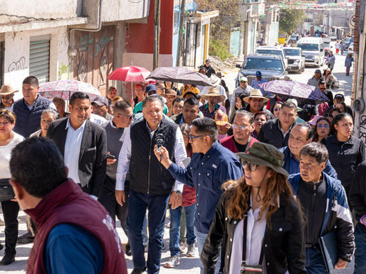 San Juan Tilapa estrena vialidad: Ricardo Moreno cumple y transforma la calle Vicente Guerrero