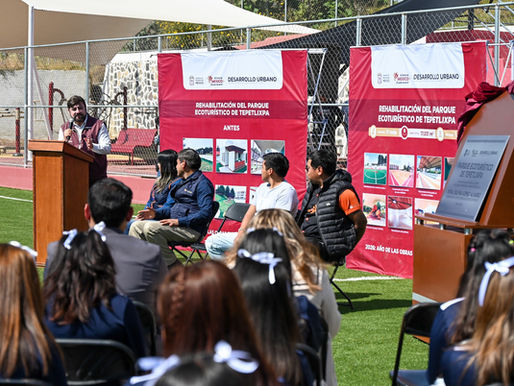 Gobernadora Delfina Gómez transforma el Parque Ecoturístico de Tepetlixpa en beneficio de más de 5 mil mexiquenses