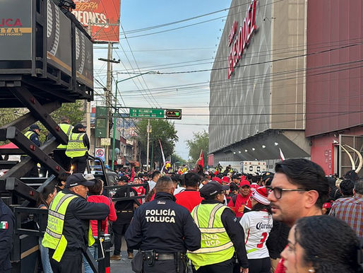 Activa Toluca operativo coordinado para resguardar a la afición en el Nemesio Díez