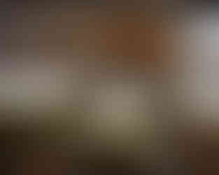 Karla Mann, A Tasty Hor d'oeuver Awaits, realistic and moody painting of a fox poised in the middle of hunting food