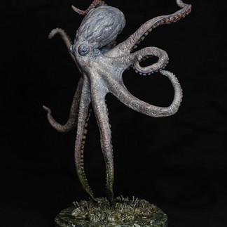 James Miller, octopus sculpture