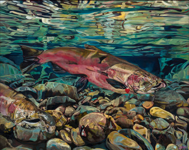 Salmon Run, by Jack Wray