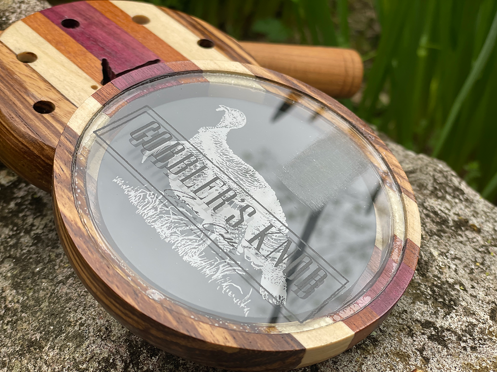 Thumbnail: Zebra Wood, Poplar, Mahogany, and PurpleHeart 3.5" pot call