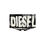 Miniatura: Diesel Boxer Scritta Dipinta Sfumata Nero