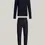 Miniatura: Tommy Hilfiger Pigiama Completo Pantaloni Loghini Blu