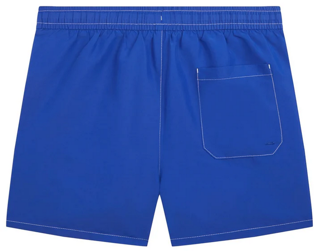 Miniatura: Tommy Hilfiger - Costume Boxer Corto Bandierina Salpa Cuciture Contrasto - Blu