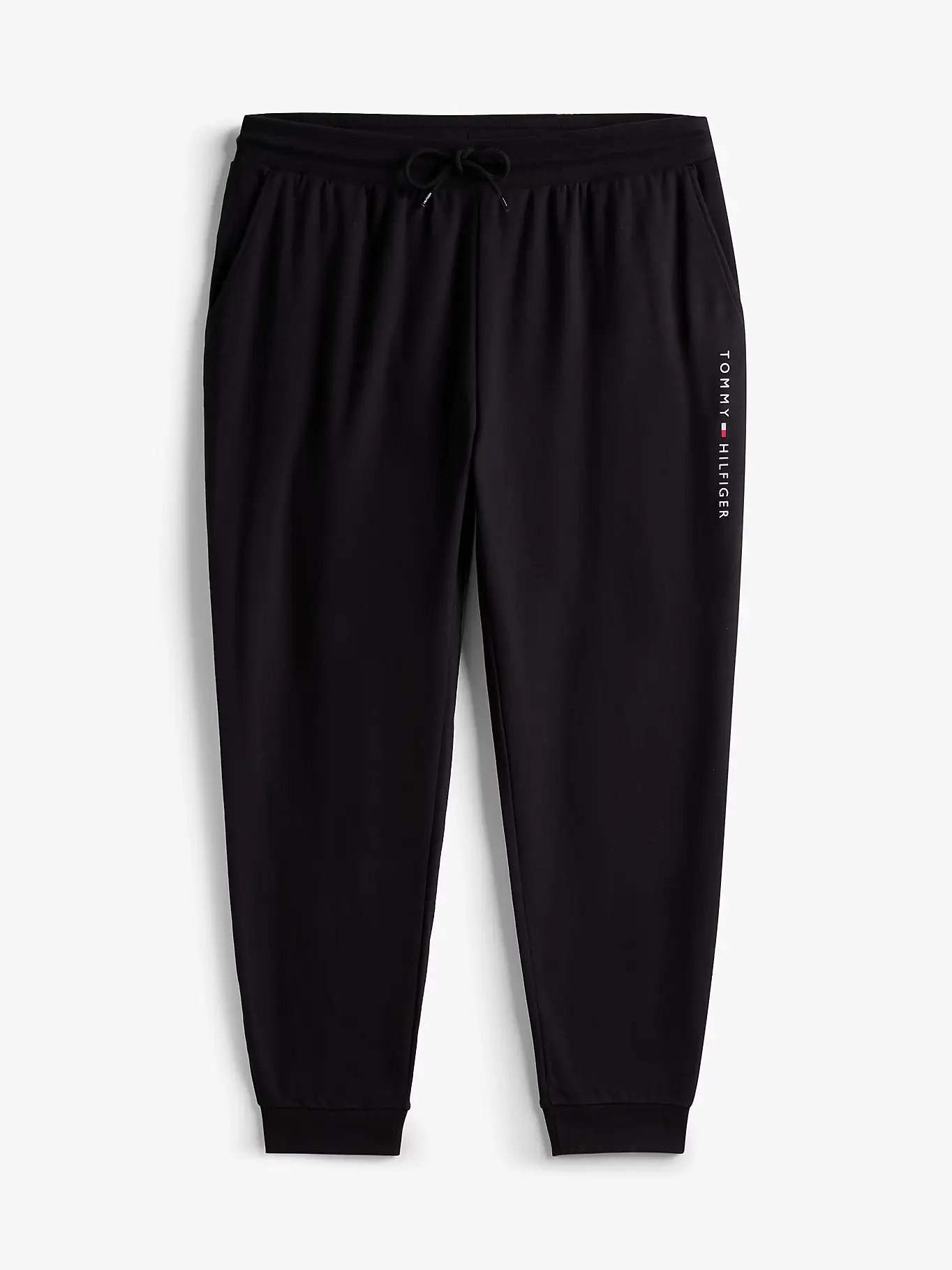Tommy Hilfiger - Joggers Scritta Lato - Nero