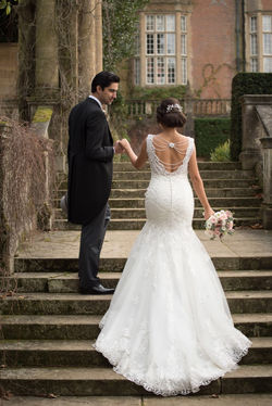 Alex + Erika wedding hair and make up hair up style