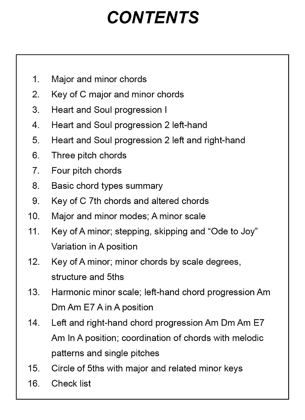 Thumbnail: eNo Notes Piano: Book IV: More Chords and Keys - Digital Edition