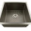 Thumbnail: Dark Grey- Top/Undermount Sink Corner Single Bowl Sink (440mm)