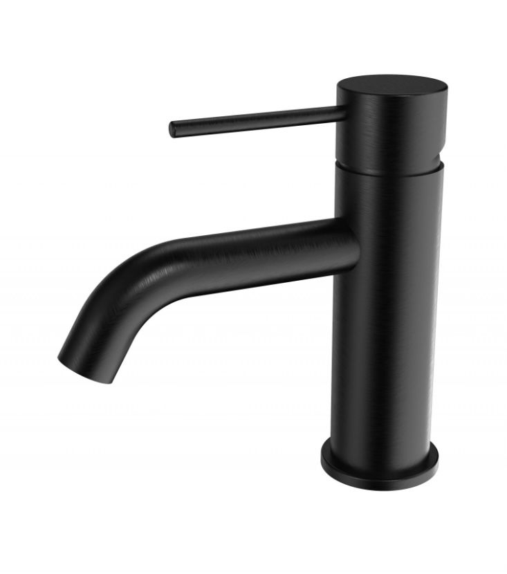 Thumbnail: Morgan Range- Small Basin Mixer - Curved Spout 