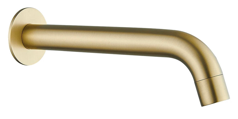 Thumbnail: Ideal Range- Fixed Curve Bath Spout 210mm