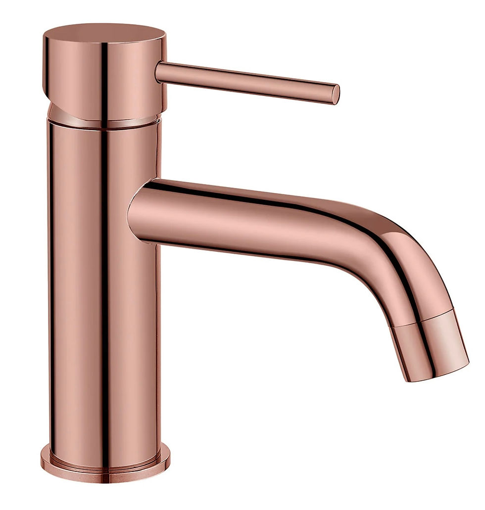 Thumbnail: Ideal Range- Small Basin Mixer Tap-  Curved Spout