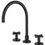 Thumbnail: Ryker Range- Cross Handles-1/4 Turn Kitchen Set