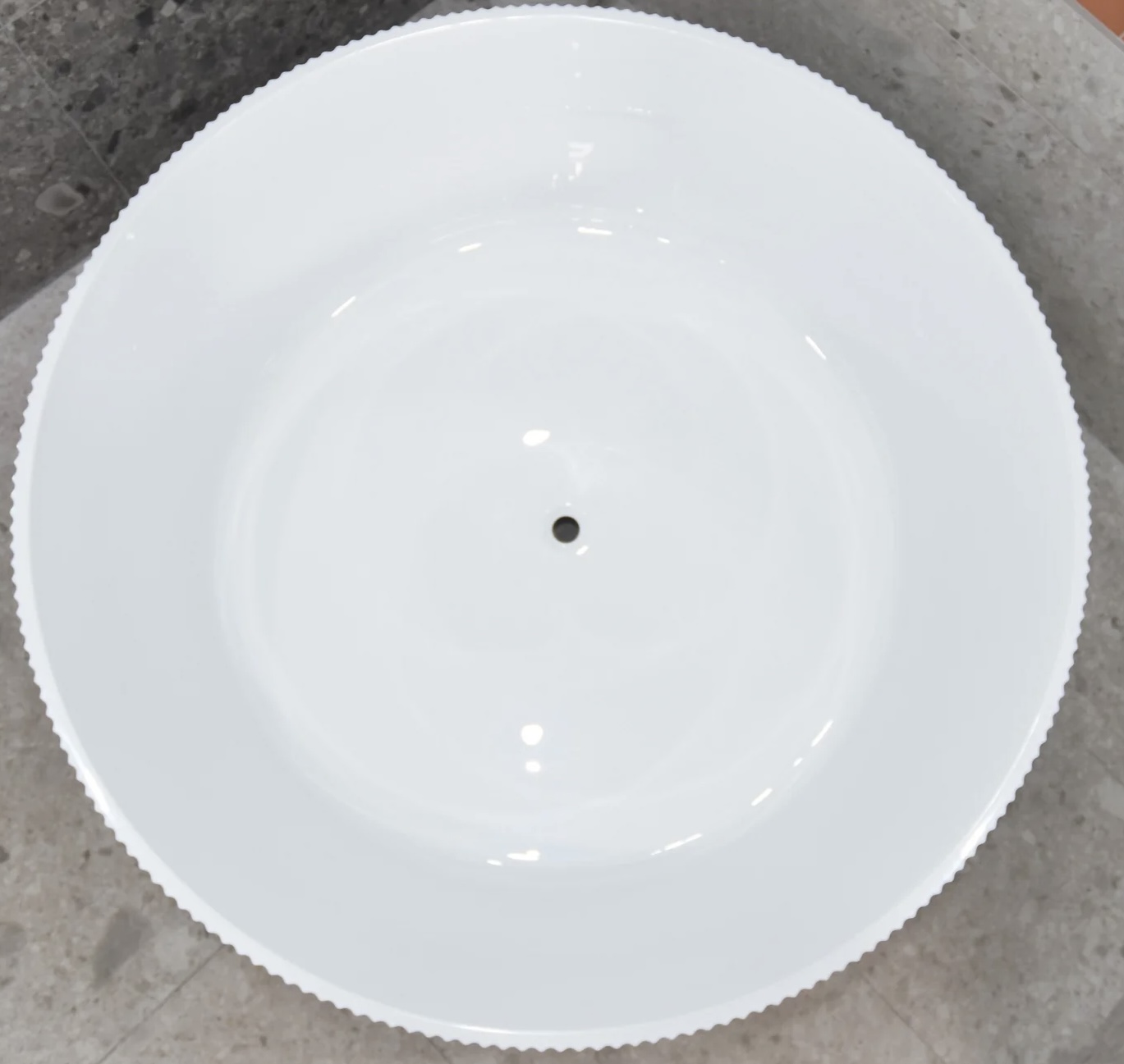 SG Round Fluted Freestanding Bath Tub 1500mm InStyle Bathware