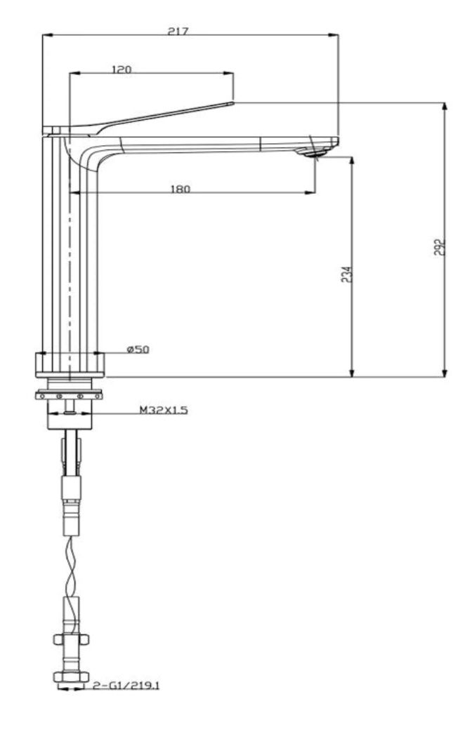 Thumbnail: Rushy Range- Tall Basin Mixer Tap