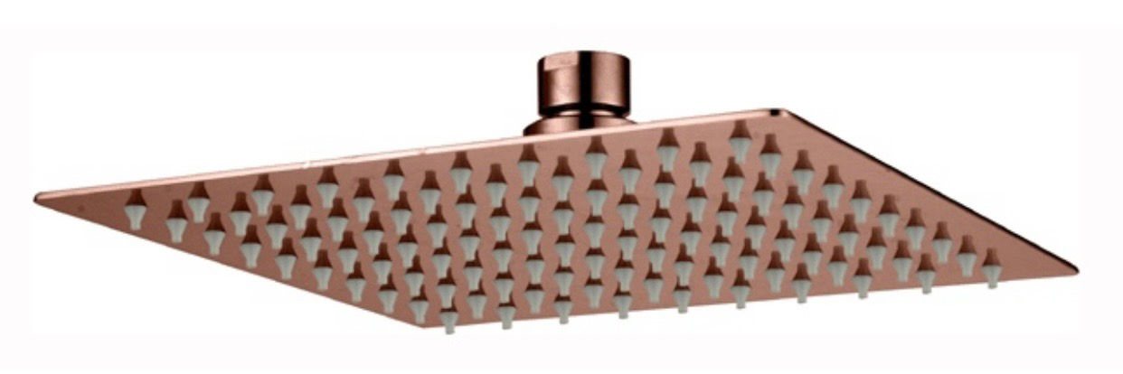 Stainless Steel (Square) Shower Head 200mm