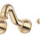 Thumbnail: Clasico Range- Bath Tap Set- Solid Handle