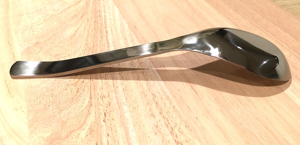 Thumbnail: STAINLESS STEEL CHINESE SPOONS -FLAT 不鏽鋼中式平底調羹 (6 PCS/PACK)