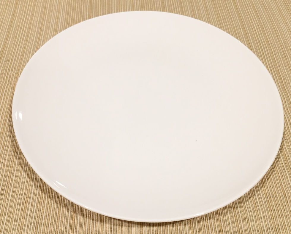 #802813 PLATE-WHITE-9" 白瓷盤-強化瓷