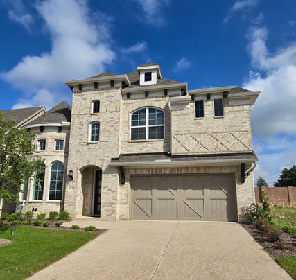 Two-Story Brick House with Double Garage