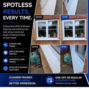 Before and After Window Cleaning
