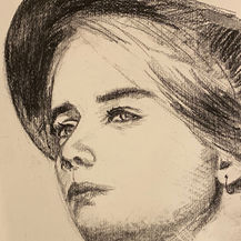 Portrait Artwork completed by student