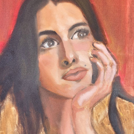 Portrait Artwork completed by student