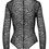 Thumbnail: Noir Body Leo-Look Samtflockprint  S-M