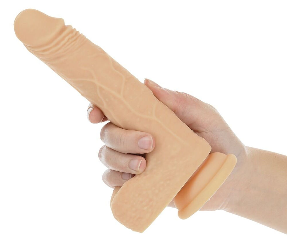 Miniaturbild: Naked Addiction 7,5“ Rotating & Thrusting Vibrating Dong