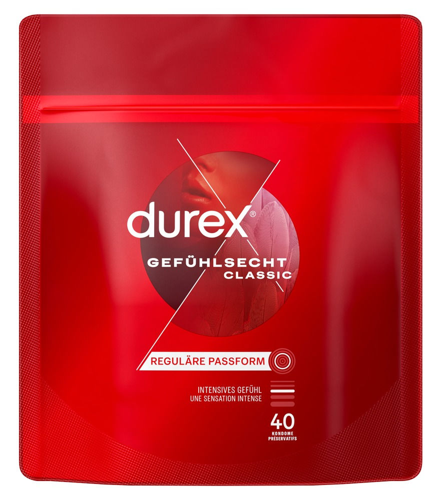 Durex táctil Classic 40uds.