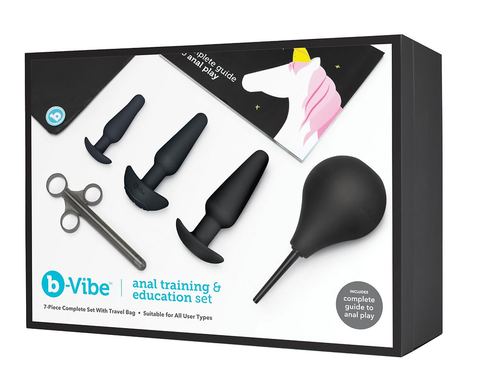 Miniaturbild: b-Vibe Anal Training & Education Set Black