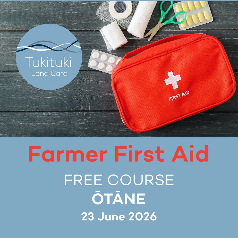 Farmer First Aid Course I Ōtāne