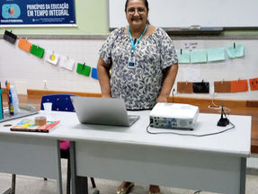 Colegiado de Direito realiza palestra na Escola Marita Motta.