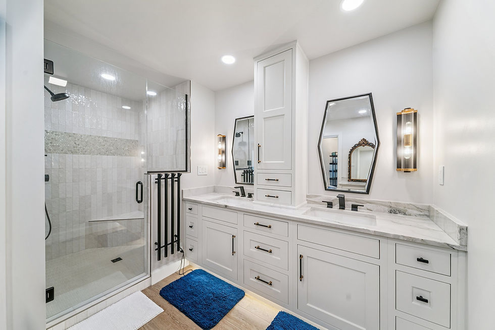 Bathroom remodel laird construction