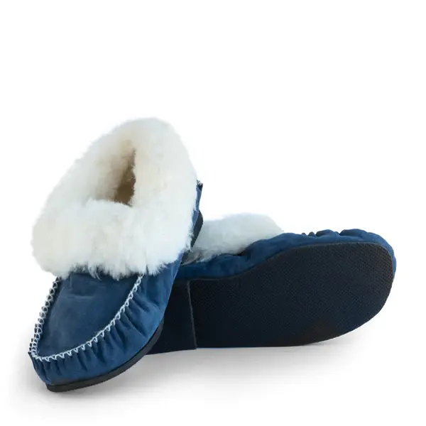 Groundcover Wool Moccassin slippers