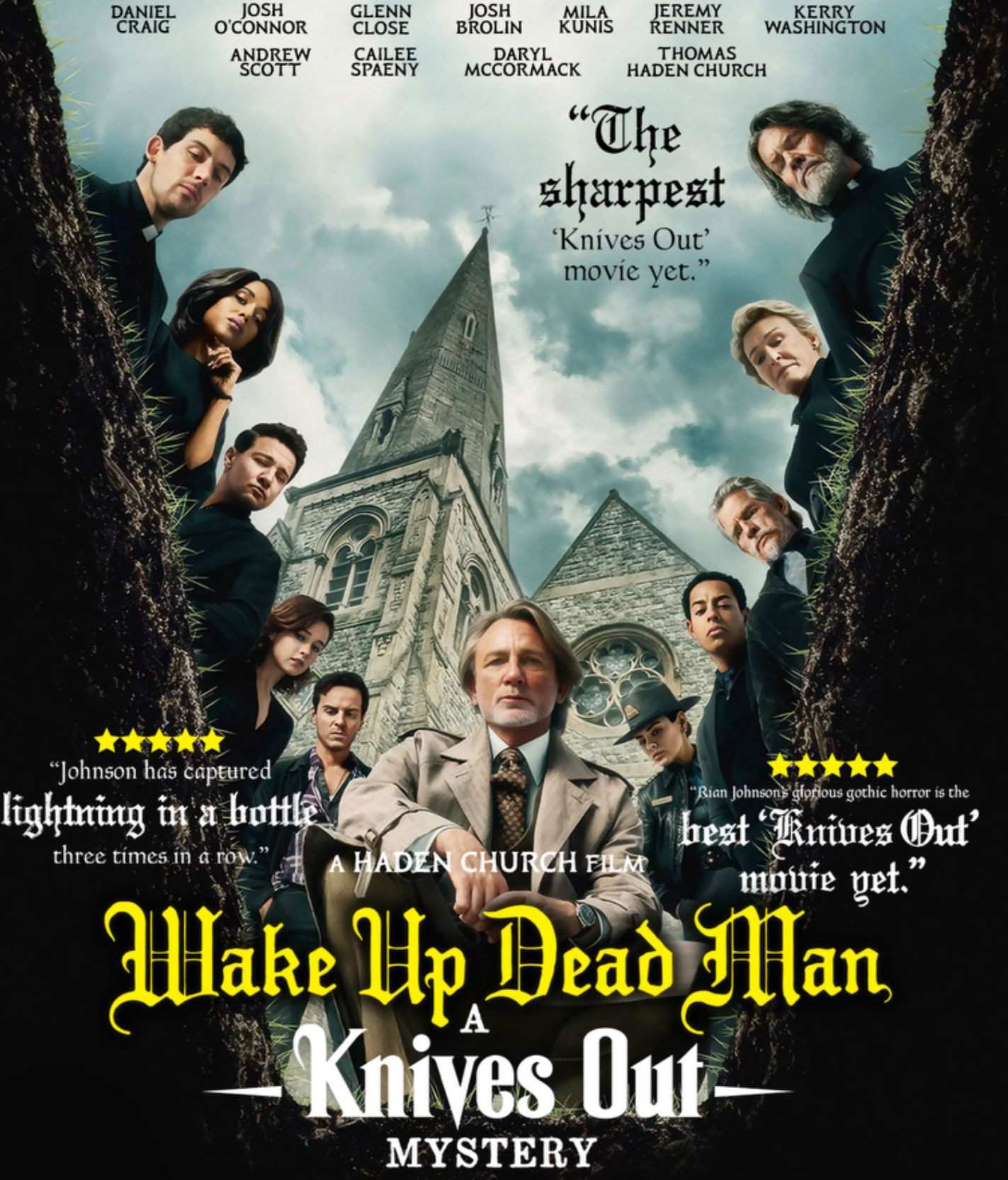 Blu Ray Knives Out 3 Wake Up Dead Man