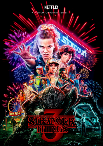 DVD Stranger Things Season 3 | Moviefanman