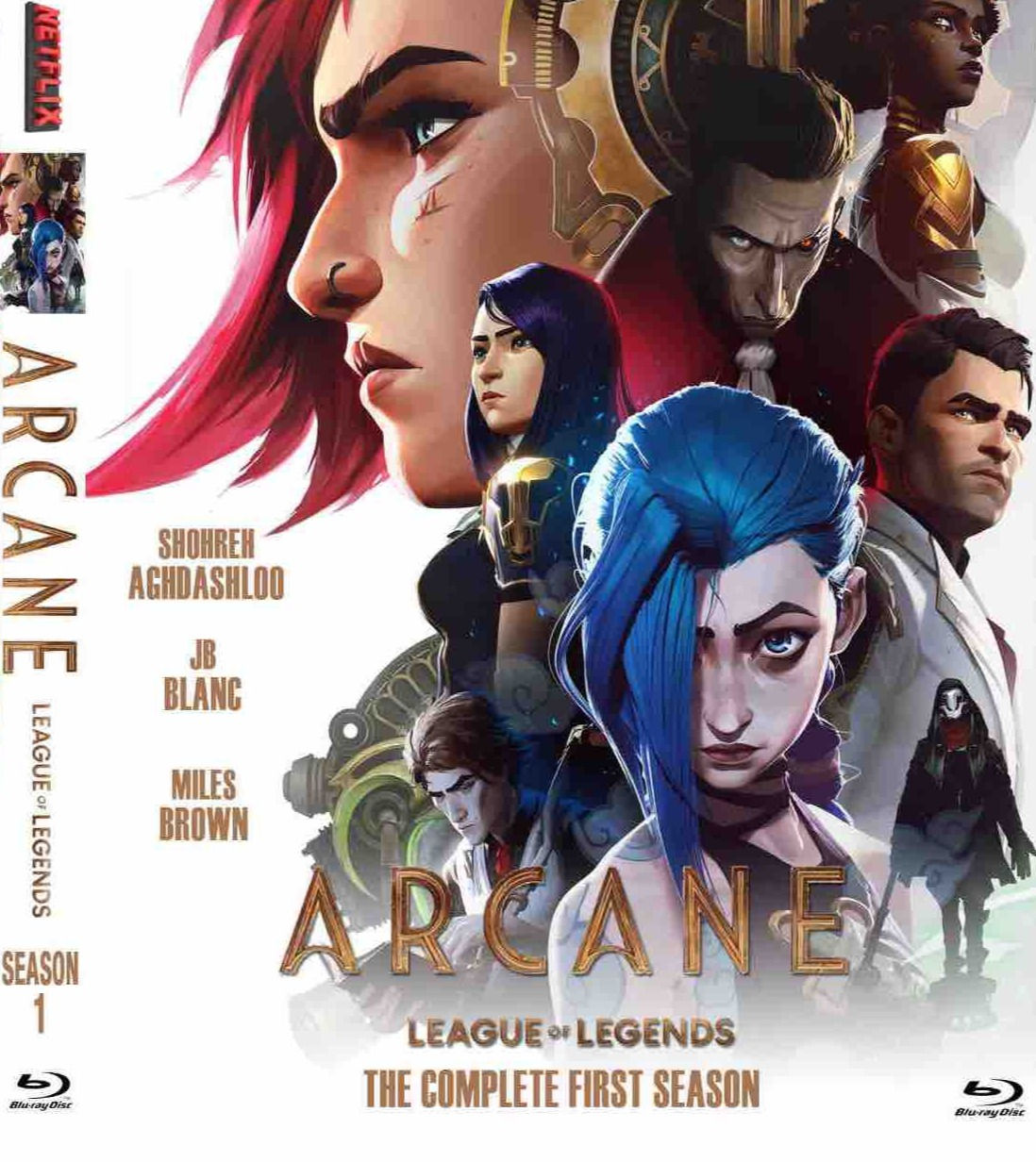 DVD Arcane League Of Legends