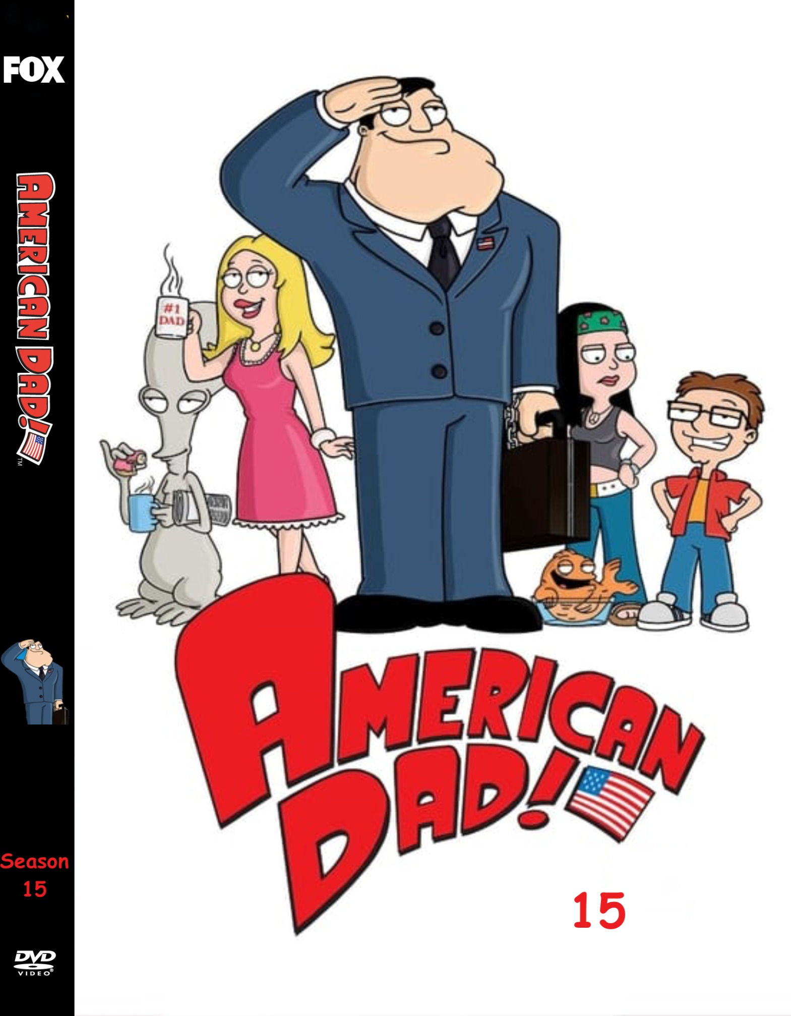 DVD American Dad Season 15